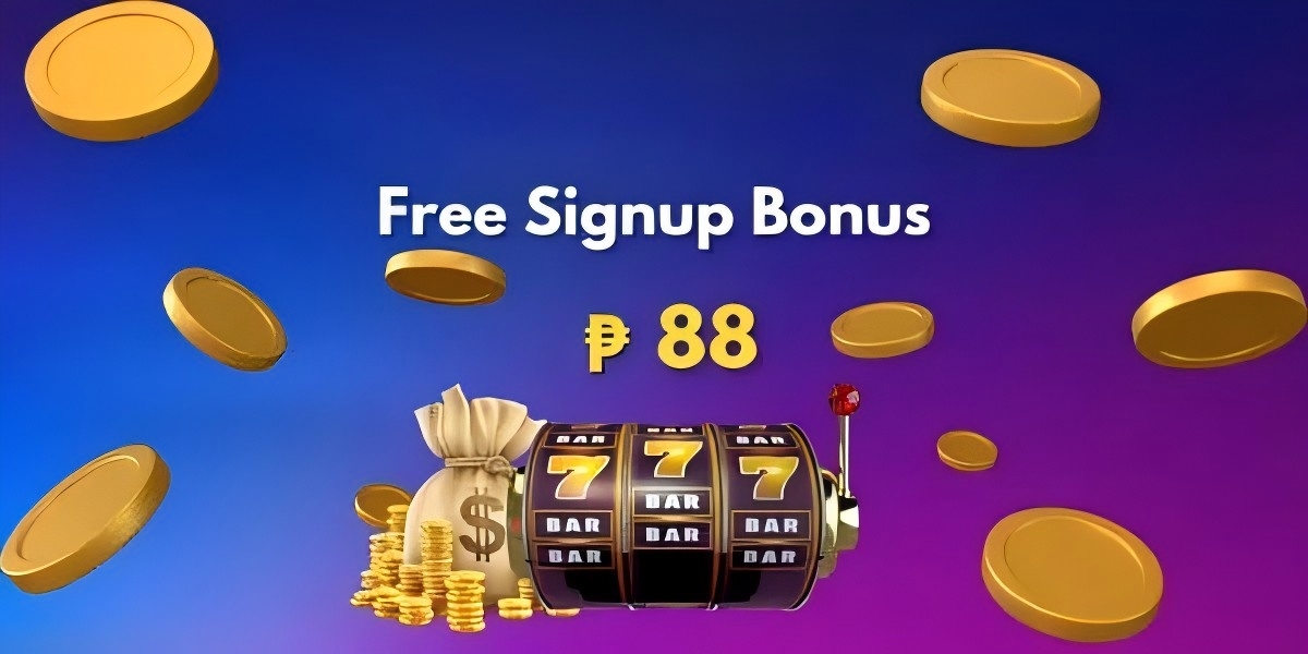 Promotional banner highlighting the welcome bonus for new Filipino players